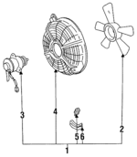 8859020230 - : Fan Assembly for Toyota: Celica Image