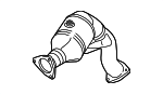 4H0254252X - Exhaust: Catalytic Converter for Audi: A6 Quattro, A7 Quattro Image