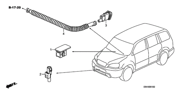 A/C Sensor for 2005 Honda Pilot #0