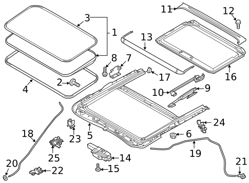 Sunroof for 2016 Mazda 6 #0