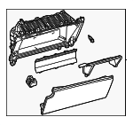 5532060150C2 - : Glove Box Assembly for Lexus: LX600 Image