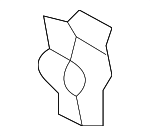 8V0858137 - Body: Controller Clip for Audi Image