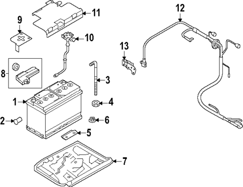 Battery for 2025 Audi Q7 #0