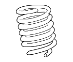 971411105504 - Suspension: Coil Spring for Porsche: Panamera Image