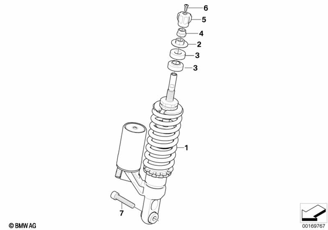 31427709746 - : Adjustment Knob for BMW-Motorrad Image