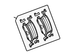 68029887AB - Brakes: Brake Pads for Mopar Image