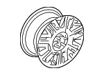 1W6Z1007AA - Suspension: Wheel, Alloy for Ford: Thunderbird Image
