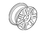 5W6Z1007BA - Suspension: Wheel, Alloy for Ford Image