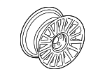 4W6Z1007CA - Suspension: Wheel, Alloy for Ford Image