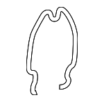 90118WA796 - : Resonator Clip for Toyota: GR Supra Image