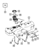 68068106AA - Fuel: Fuel Tank for Mopar Image