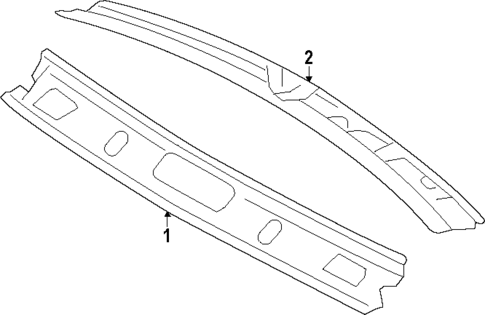 Roof & Components for 2020 Hyundai Sonata #1