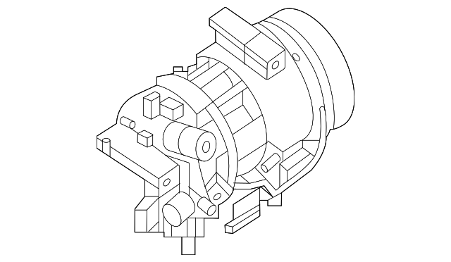 Compressor Assembly - Nissan (92600-6RC0A)