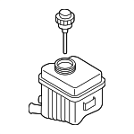 7L6422371E - Steering: Reservoir for Audi Image