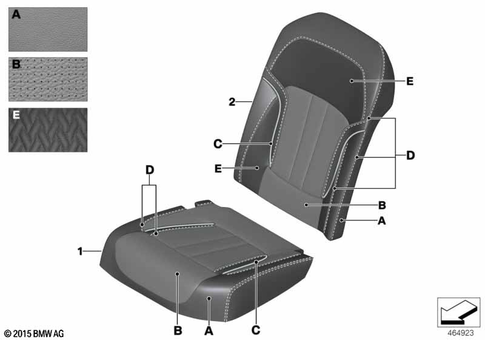 Seats Rear for 2021 BMW BMW ALPINA B7 #1