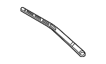 8W19554081P9 - Body: Wiper Arm for Audi: A4, A4 allroad, A4 Quattro, A5 Quattro, A5 Sportback, RS5, RS5 Sportback, S4, S5, S5 Sportback Image