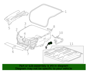 2024-2026 GM Cargo Lamp 13559135 GM | GMPartsDirect.com
