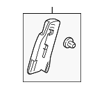 BC3Z28672A28BB - Body: Seat Latch Cover for Ford: F-250 Super Duty, F-350 Super Duty, F-450 Super Duty Image