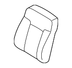 BC3Z2564416HA - Body: Seat Back Cover for Ford: F-250 Super Duty, F-350 Super Duty, F-450 Super Duty Image