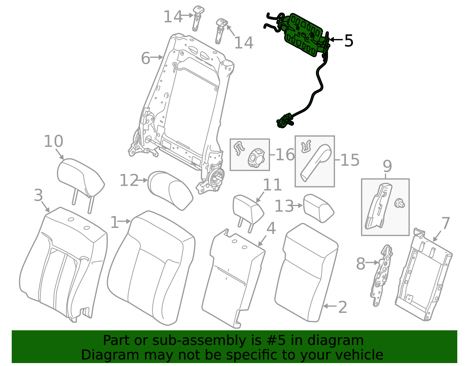 thumbnail image 2 of Ford F250 F350 Lumbar Support Knob – Driver & Passenger Side Adjustable Seat 2 of 6
