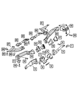 5SZ05DX9AA - Air Conditioners and Heaters: Air Conditioning &amp; Heater Outlet, Right for Mopar Image
