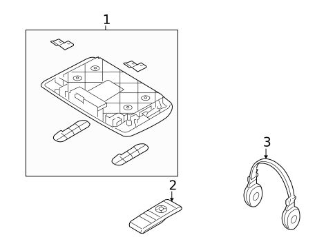 Entertainment System Components for 2009 Kia Borrego #0