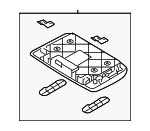 965652J000H9 - Electrical: DVD Unit for Kia: Borrego Image