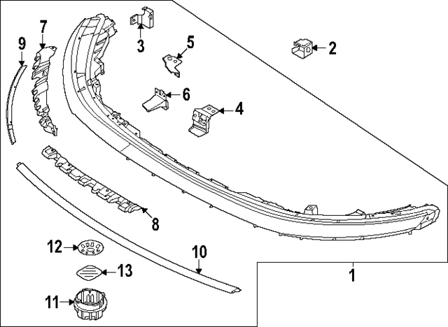 92209L1550 - : Light Bar for Hyundai Image
