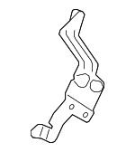 39161TK8A10 - Body: AM/FM Radio Bracket for Honda: Odyssey Image