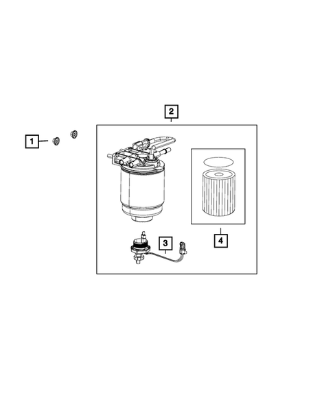 Fuel Pump and Sending Unit for 2013 Ram 2500 #1