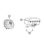 6NL99RN8AF - : Driver Air Bag for Ram: 2500, 3500 Image