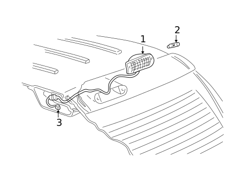 Lighting - Interior for 2001 Oldsmobile Bravada #0