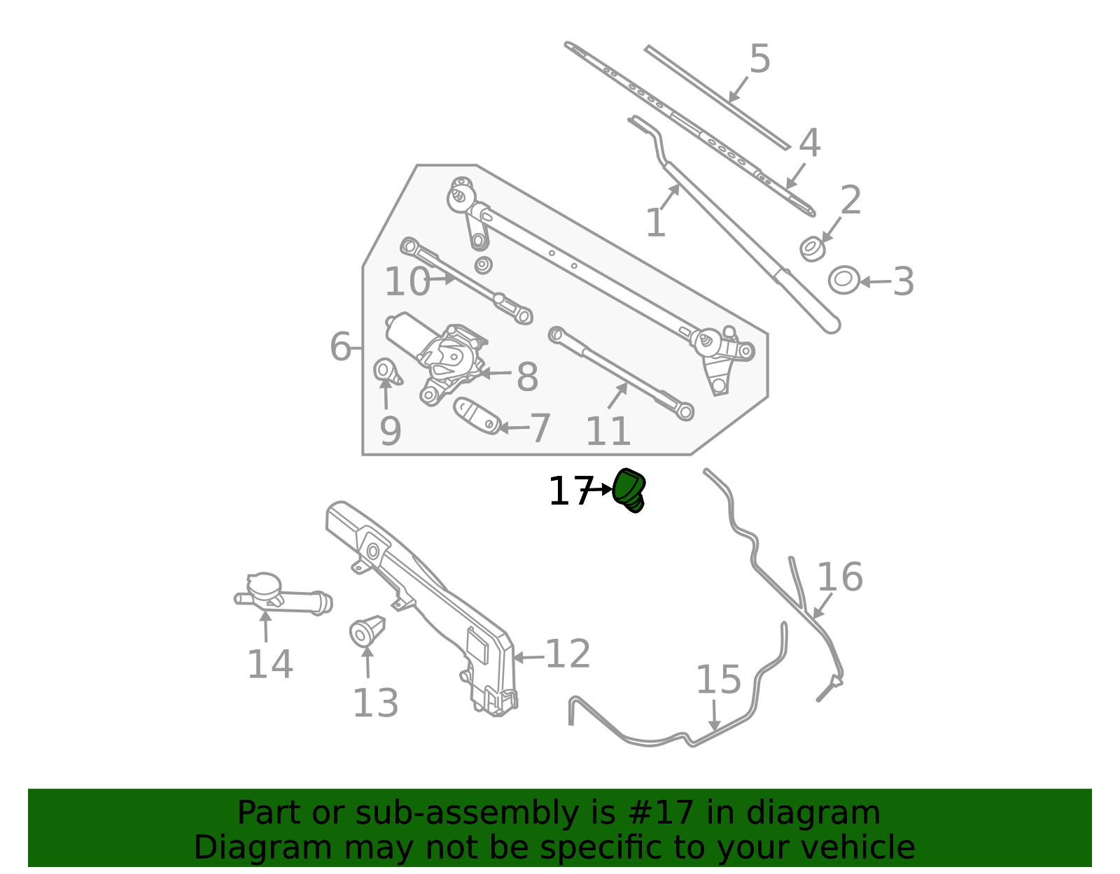28932-ZL00A - Nozzle 2009-2021 Nissan | Official Nissan Parts Store