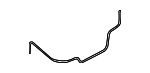28975EA511 - Body: Washer Hose for Nissan: Pathfinder, Xterra Image