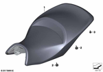 52538551590 - : Seat Bench, Extra High for BMW-Motorrad Image