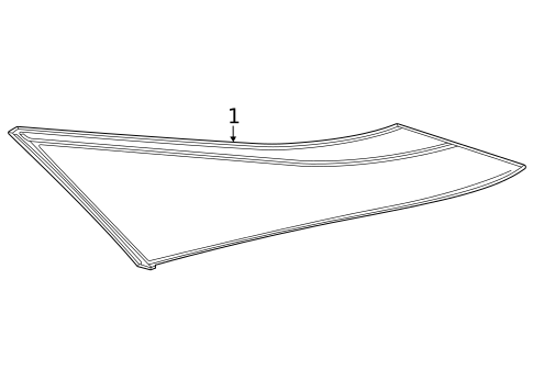 Glass & Hardware for 2025 Lexus RX350 #0