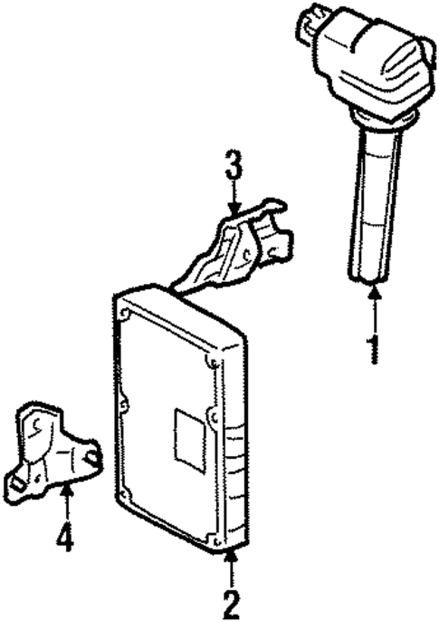 Ignition System for 1998 Lexus LS400 #0