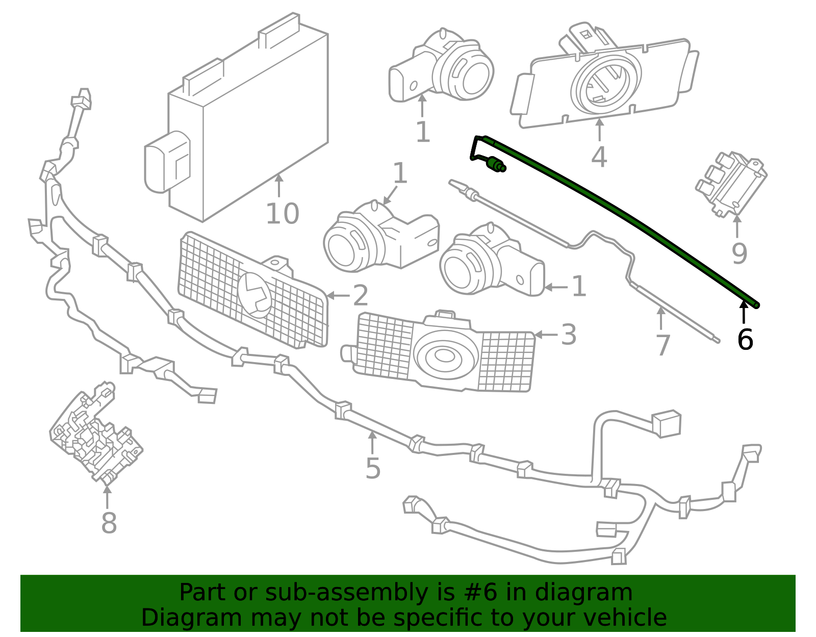 2022-2026 Volvo Sensor 31652876 | TascaParts.com