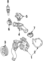 120201028064 - : Gasket for Mercedes-Benz Image