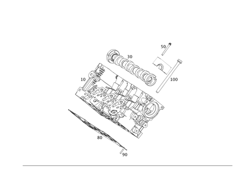 Cylinder Head for 2019 Smart EQ fortwo #0