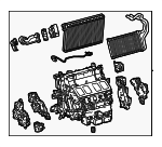 8705060P70 - HVAC: AC &amp; Heater Assembly for Lexus: LX600 Image