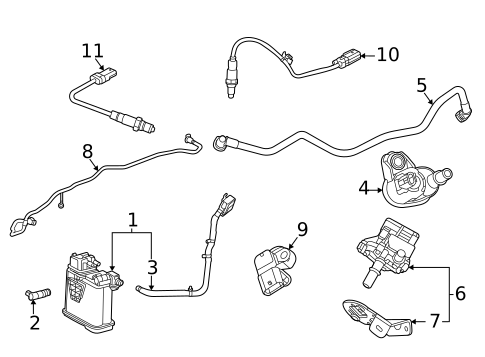 Evaporative System for 2025 Chevrolet Trailblazer GMPartsDirect