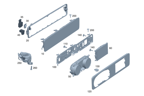 Instrument Cluster for 2025 Mercedes-Benz E53 AMG #0