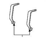 NJA6045BF - Fuel System: Fuel Tank Assembly Mount Strap for Jaguar Image