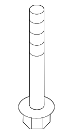 90161SX8T00 - Suspension: Engine Cradle Mount Bolt for Honda: Accord, Civic, Clarity, CR-V, HR-V Image