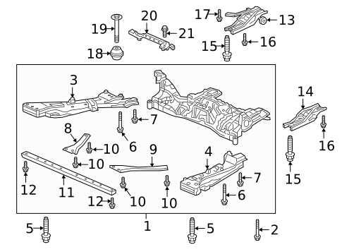 Suspension Mounting for 2020 Honda Clarity #0