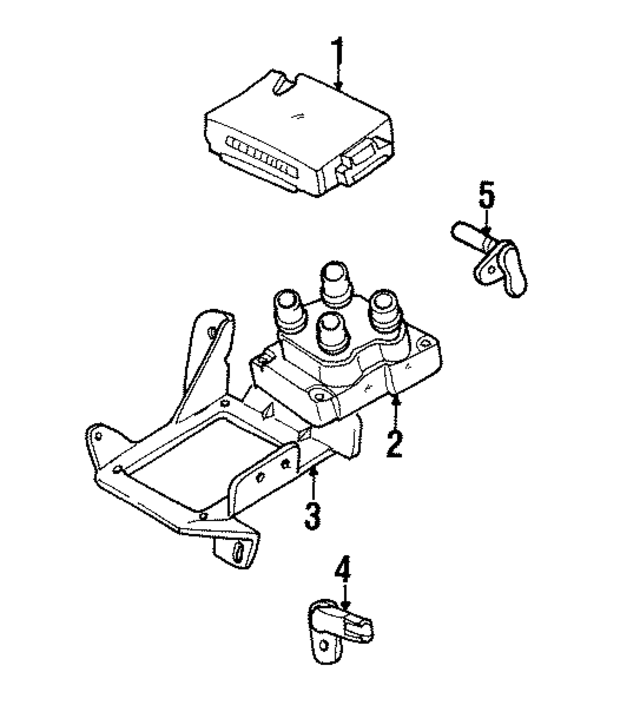 F8CZ12A650FH - Electrical: ECM for Ford Image