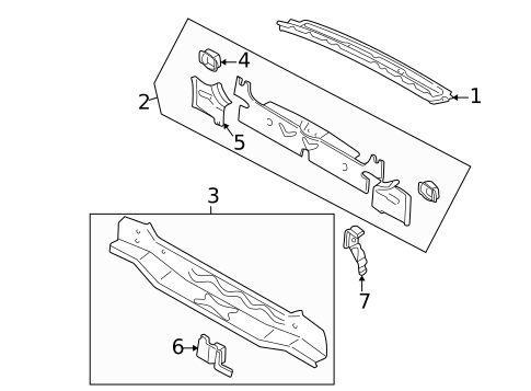 Rear Body for 2000 Mazda MPV #0