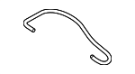 GM9D67501A - Body: Lift-gate Washer Hose for Mazda: 6 Image