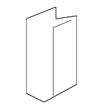 8F0803273A - Body: Sound Absorber Clip for Audi Image